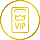 VIP Treatment provides with pre-issued badges